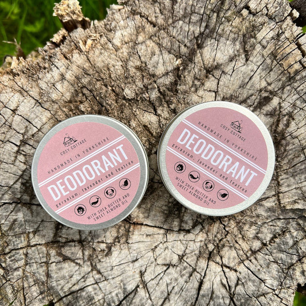 Plastic-Free Deodorant and Skincare Products