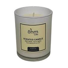 Soy wax candles with natural essential oils